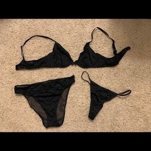 Savage X Fenty Leopard Lace Set
